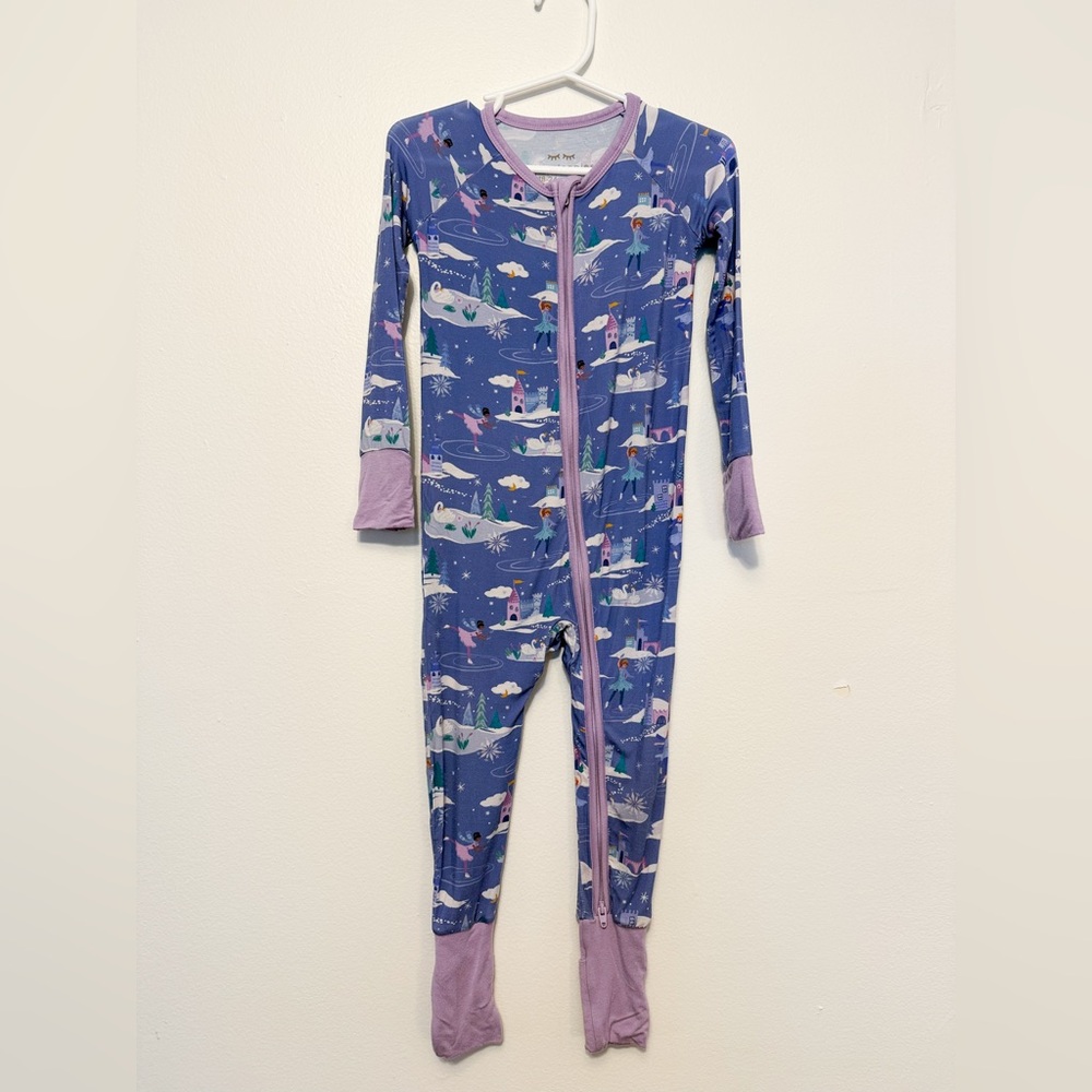 Little Sleepies Ice Princess One Piece Zippy Footie Pajamas